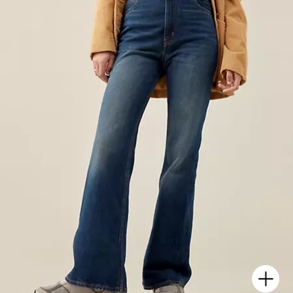 70'S HIGH RISE FLARE WOMEN'S JEANS - Picture 2 of 5